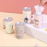 Mini Portable Wipes In Canister - Cleaning Accessory Designed For Surface Maintenance And Daily Hygiene Routine - Pack of 30 Wipes (Random Designs)