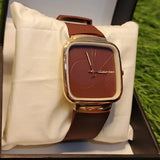 Calvin Klein Mens Watch With Square Dial Elegant Modern And Durable Timepiece For Daily Wear And Special Occasions