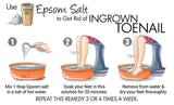 1Kg Epsom Salt Natural Mineral Fertilizer / Beauty Health