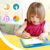 Magnetic Learning Drawing Board for Kids – Erasable Doodle Pad with Pen, Educational Writing &amp; Sketching Toy