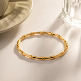 Bamboo Trending Korean Bangle - Jewelry Product Designed For Wrist Wear And Daily Ornament Routine