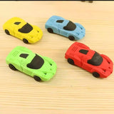 Creative Racing Car Pencil Eraser for Kids School Stationery Eraser - Random Color