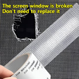 Mesh Roll Tape Window Screen Repair Patch | Keep Mosquitoes Out with Our Anti-Insect, Self-Adhesive Mesh Patch Tape - 2 meter