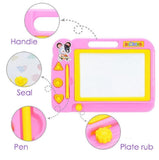 Magnetic Learning Drawing Board for Kids – Erasable Doodle Pad with Pen, Educational Writing &amp; Sketching Toy
