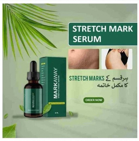 Markaway Advanced Stretch Mark Serum – Clinic-Tested Formula for Prevention & Fading | Retinol, Hydroquinone, & AHA/BHA-Free