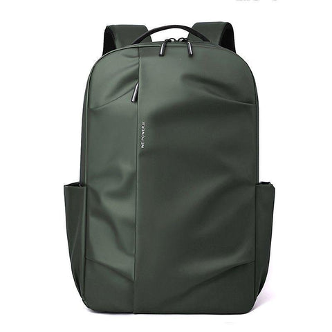 Lightweight Laptop Backpack | Slim Travel Bag | Fits 15.6" Laptop | 47cm x 24cm | Durable & Comfortable - Dark Green