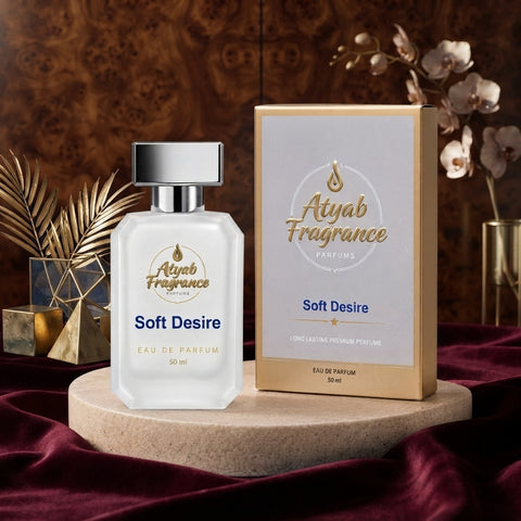 ATYAB Soft Desire Eau De Parfum - Fragrance Product Designed For Scent Application And Daily Personal Grooming Routine - 50ml