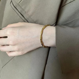 Bamboo Trending Korean Bangle - Jewelry Product Designed For Wrist Wear And Daily Ornament Routine
