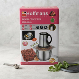 Hoffmans HM 8840 Food Chopper 3L 1000W Powerful 6 Blade Stainless Steel Design Efficient Kitchen Tool For Quick And Easy Food Preparation