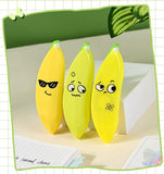 Banana Shaped Correction Tape – Fun &amp; Portable Eraser Tool for Paper, Labels, and More – 14cm