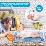 Sale Inflatable Leakproof Water Mat For Kids / Inflatable Tummy Time Mat - Random Color